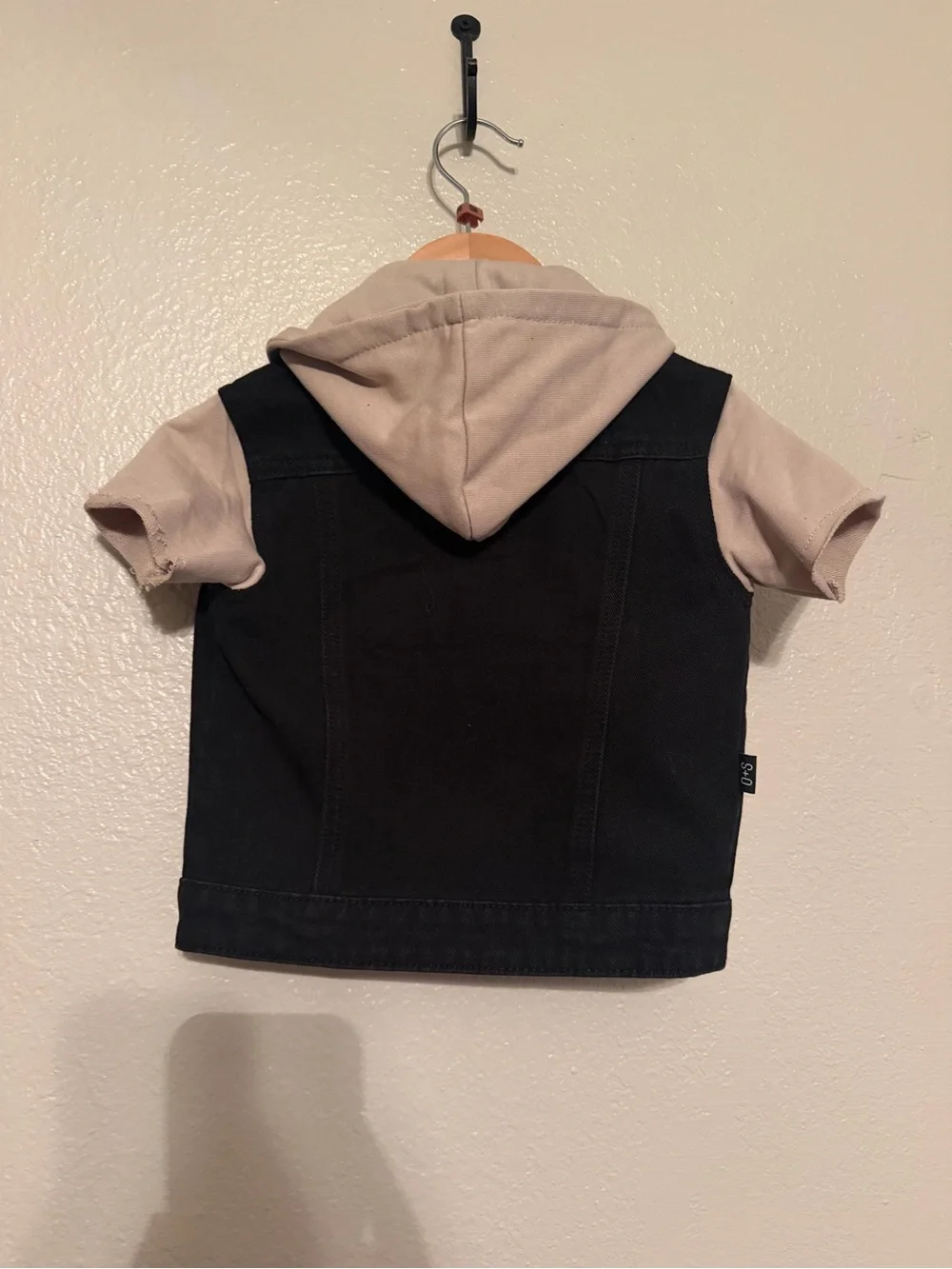 Olive+Scout Hooded Denim Jacket|18-24M